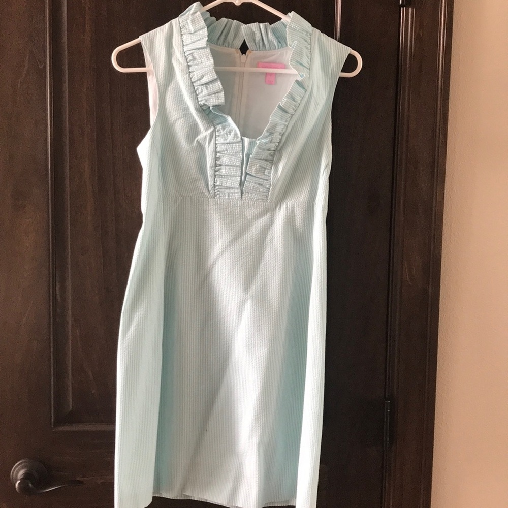 Seersucker Lilly Pulitzer Dress